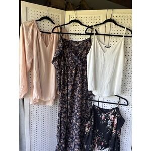 SHEIN Curve 2XL LOT/4 Dress Blouses Camisole Women's Plus